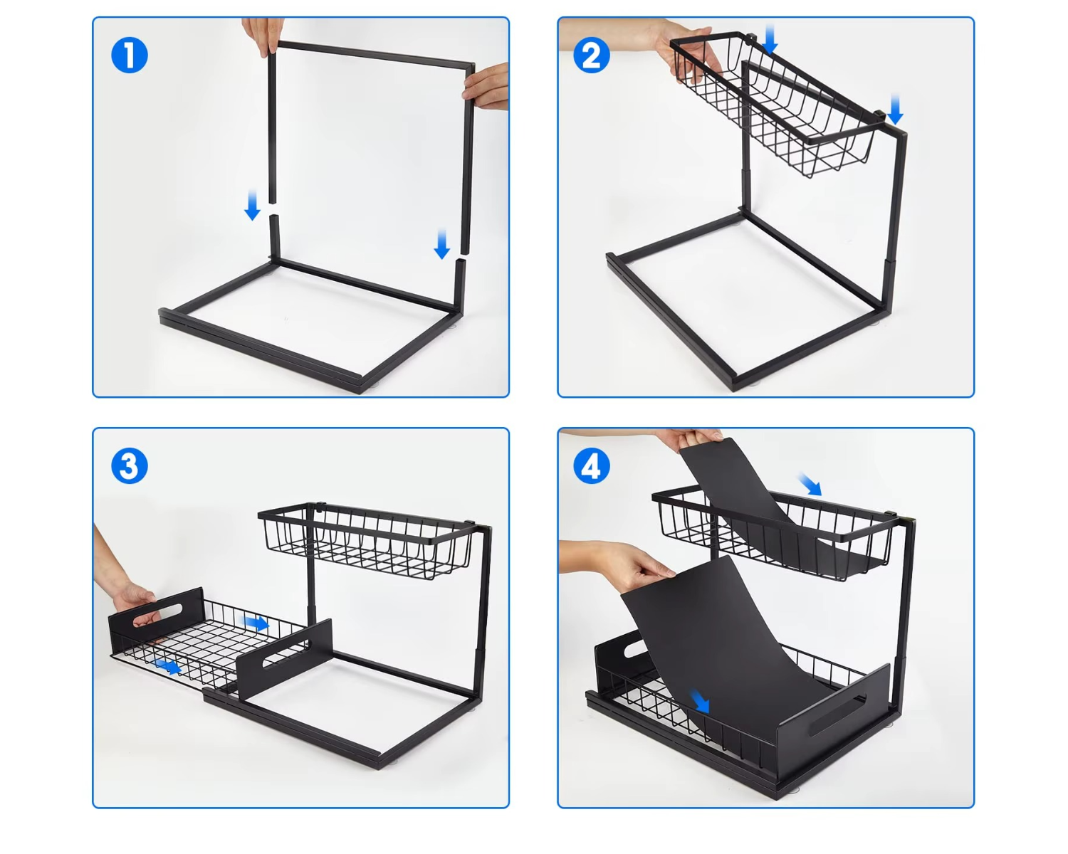 SkåpHavn™ – Smart förvaring för badrum, kök & underskåp